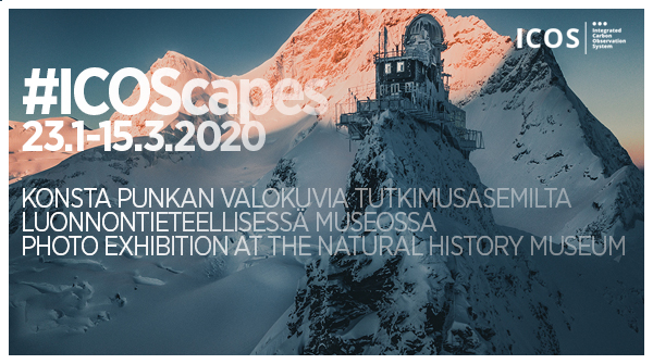 #ICOScapes / Jungfraujochin mittausasema Sveitsin alpeilla (kuva: Konsta Punkka)