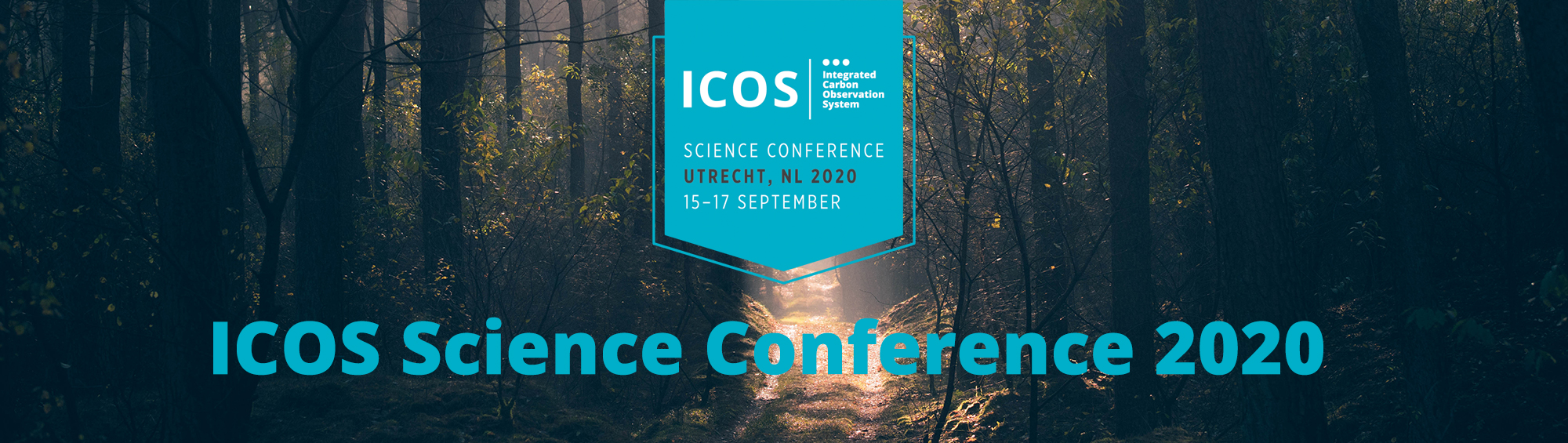 ICOS Science Conference banner